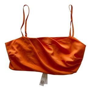 House of Harlow 1960 Orange Crop Top Camisole Size Large NWT
